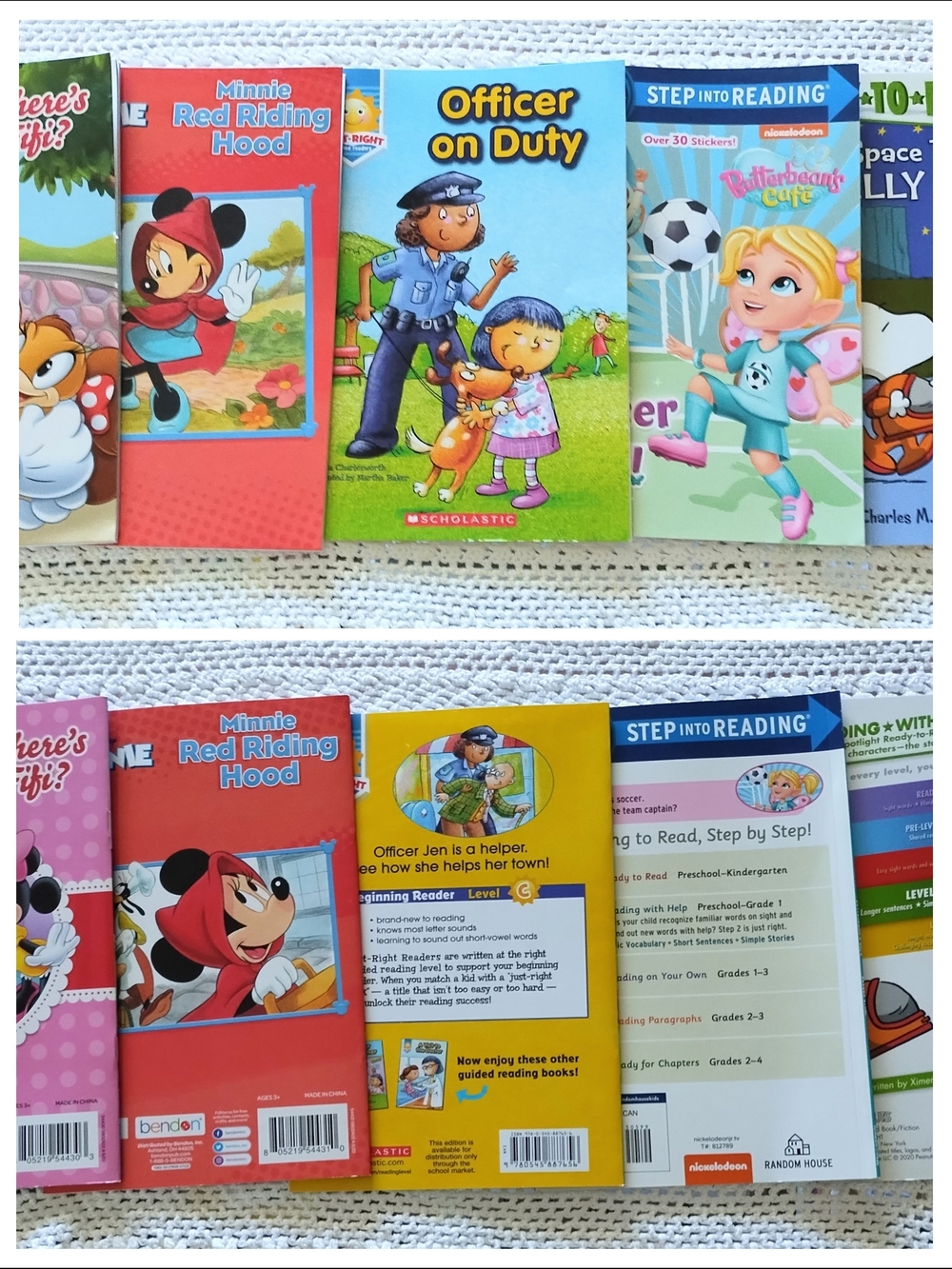 New Lot Of 5 Children's Books, Level 2